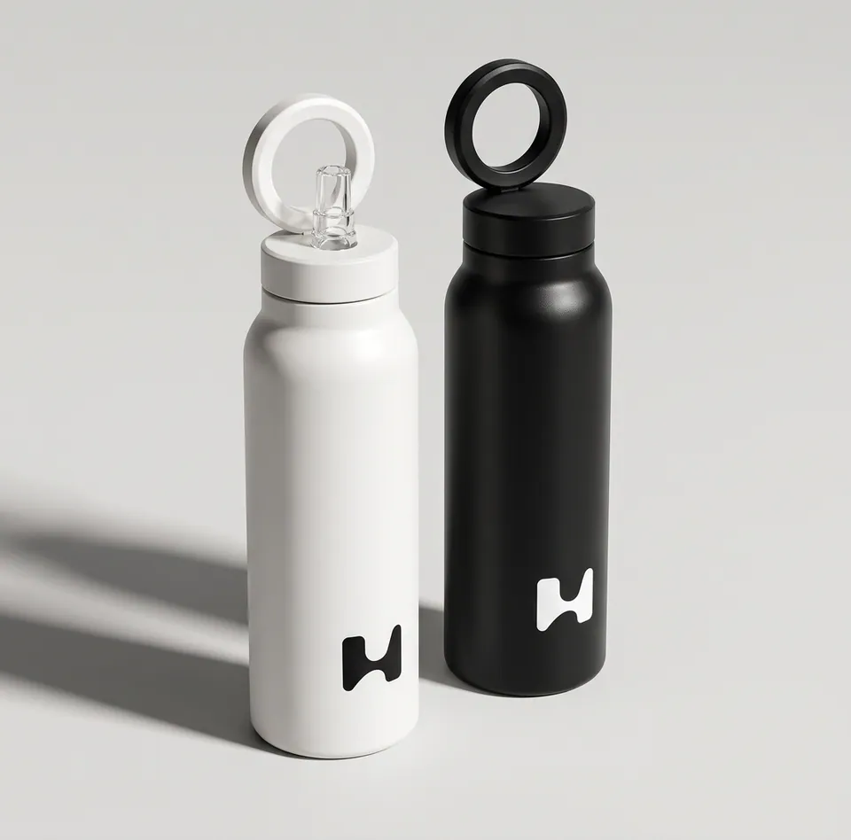 Both bottles at an angle